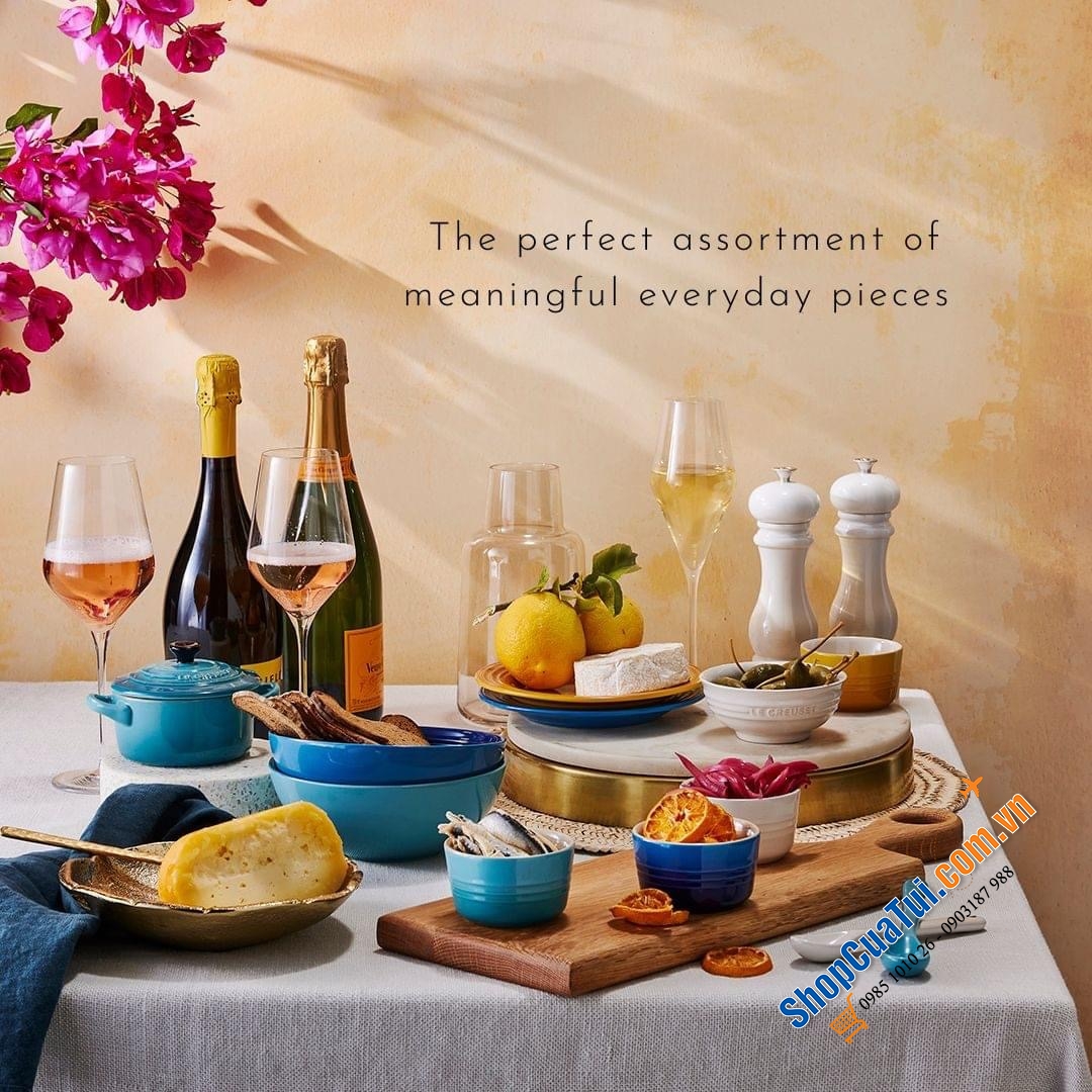 SET 4 HŨ LE CREUSET RIVIERA COLLECTION 8CM