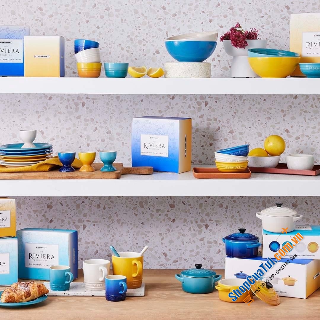 SET 4 HŨ LE CREUSET RIVIERA COLLECTION 8CM