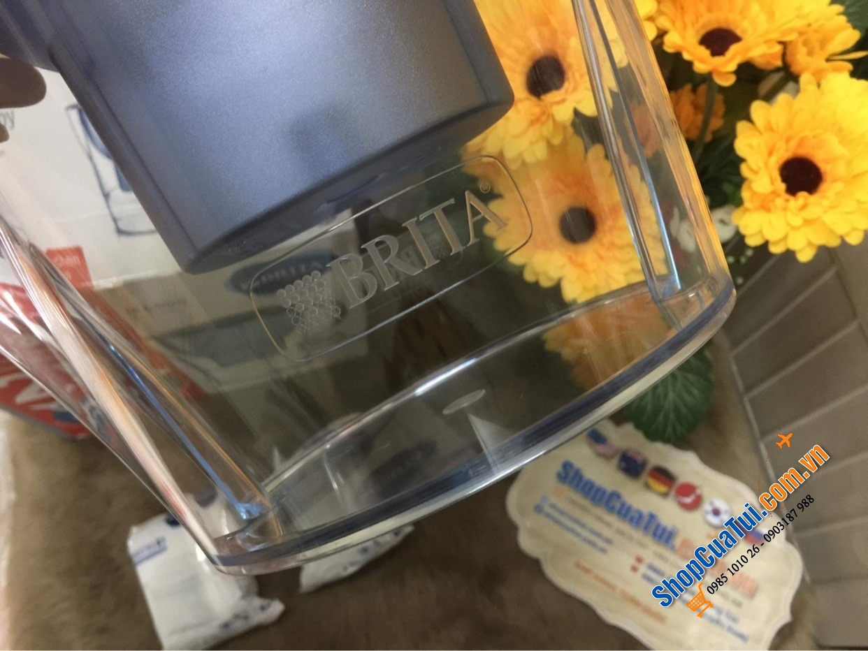 BÌNH LỌC NƯỚC BRITA MARELLA XL 3,5L kèm 4 lõi lọc