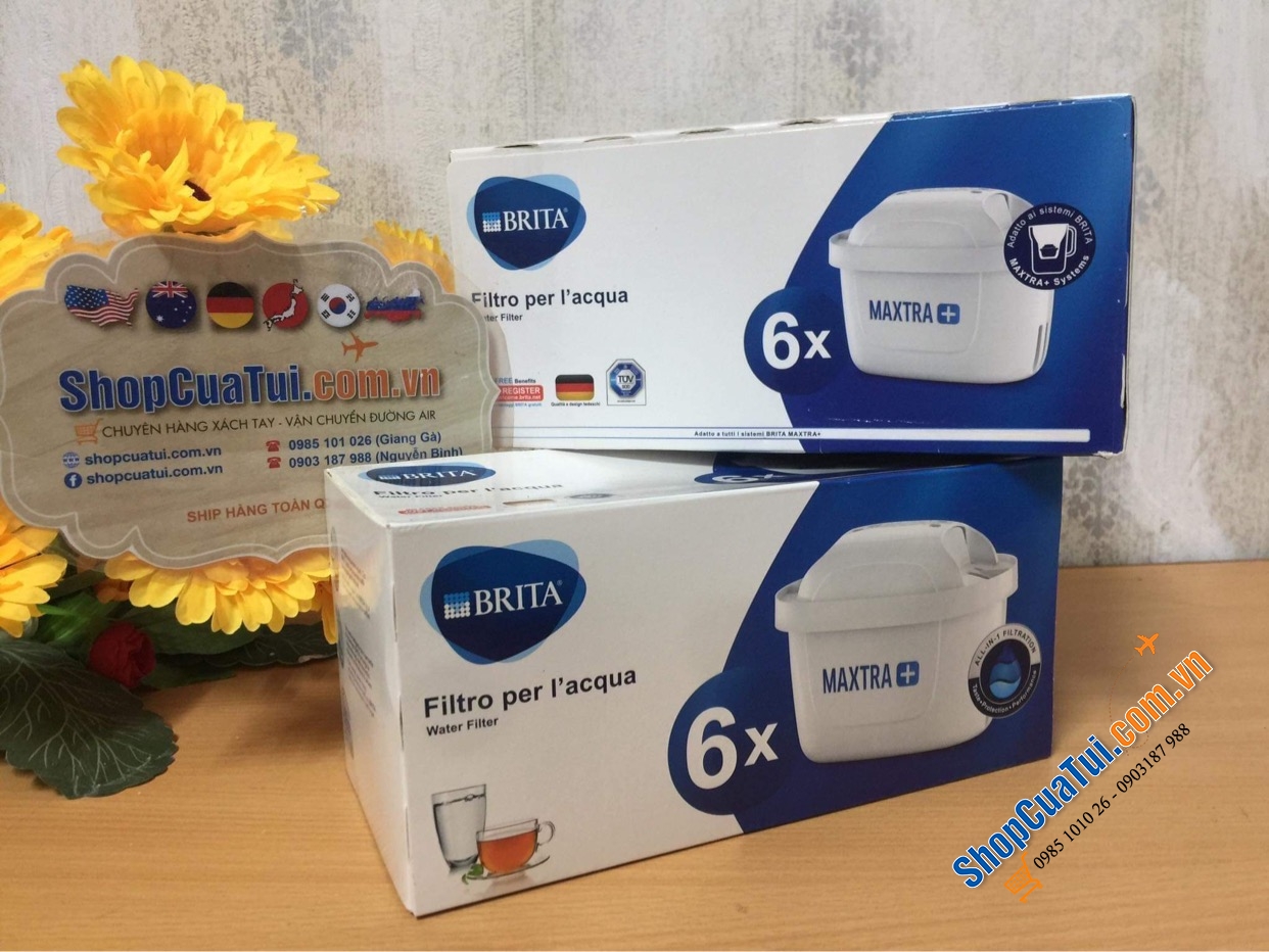 BÌNH LỌC NƯỚC BRITA MARELLA XL 3,5L kèm 4 lõi lọc