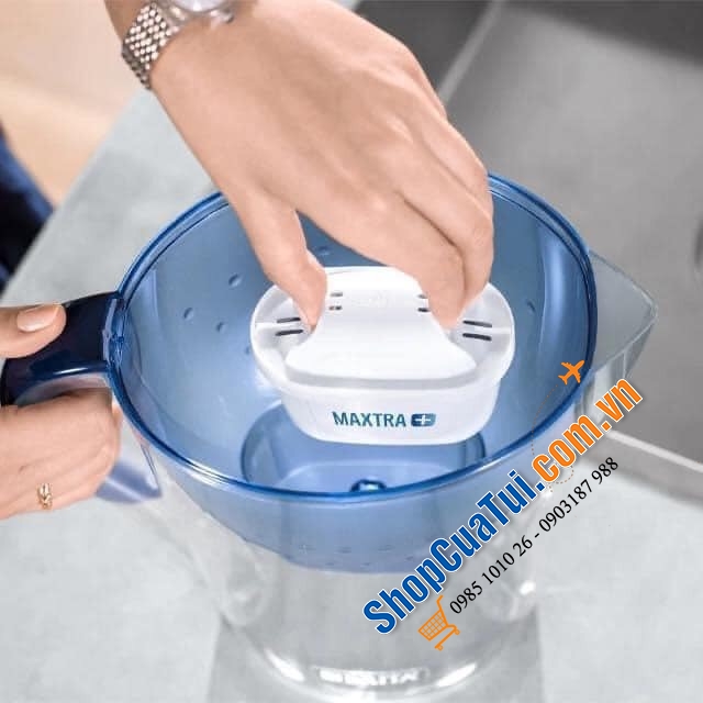 BÌNH LỌC NƯỚC BRITA MARELLA XL 3,5L kèm 4 lõi lọc