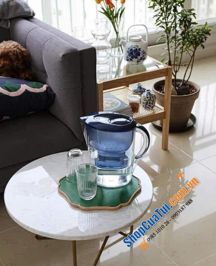 BÌNH LỌC NƯỚC BRITA MARELLA XL 3,5L kèm 4 lõi lọc