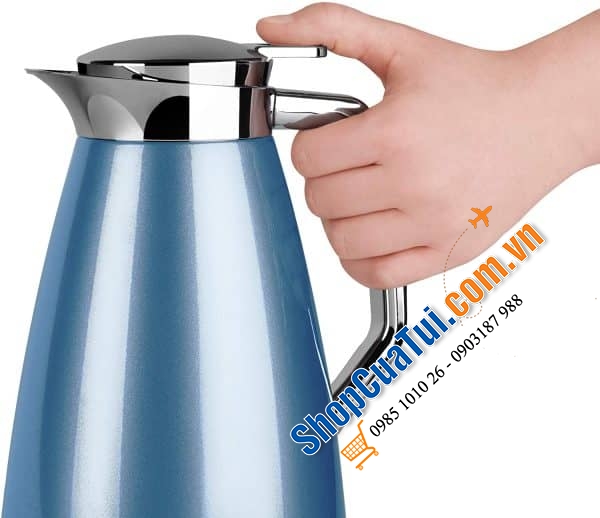 BÌNH GIỮ NHIỆT EMSA PLAZA 1 LIT màu đỏ, màu xanh, màu cốm