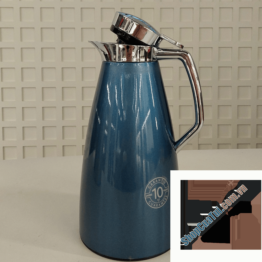 BÌNH GIỮ NHIỆT EMSA PLAZA 1 LIT màu đỏ, màu xanh, màu cốm