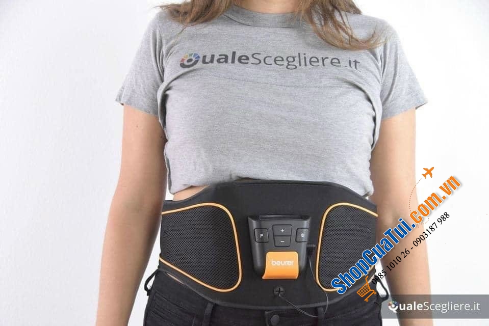 ĐAI QUẤN BỤNG MASSAGE GIẢM MỠ BEURER EM37 - MADE IN GERMANY