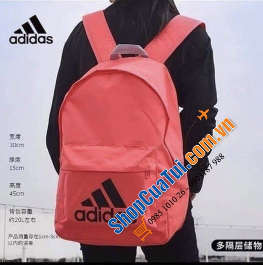 Balo Adidas CLASSIC BIG LOGO BACKPACK 46 cm x 32 cm x 15 cm đựng được máy tính