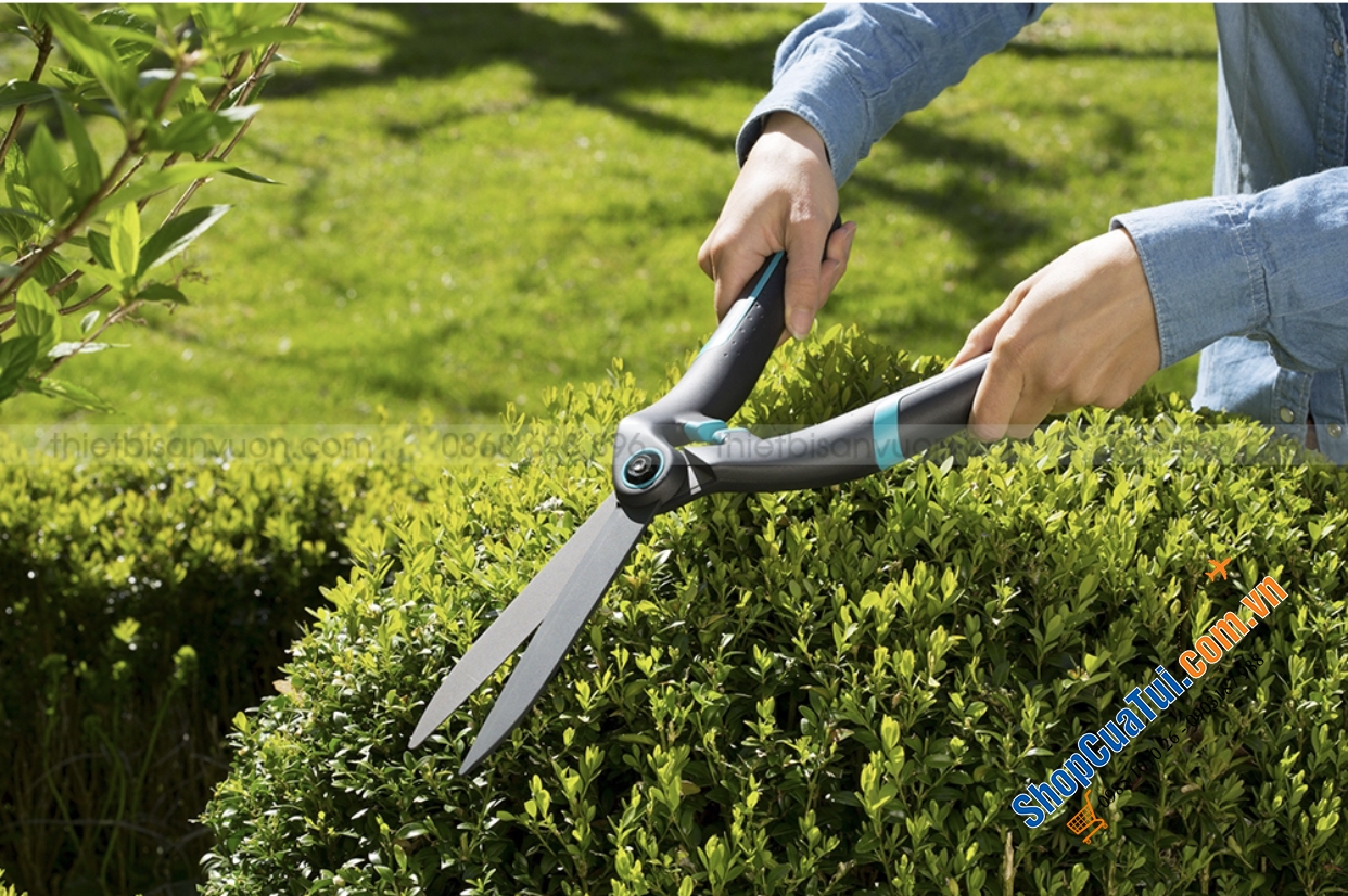 KÉO CẮT TỈA HÀNG RÀO GARDENA HEDGE 41cm - Lý tưởng cho một vết cắt chính xác và nhẹ nhàng trên cây