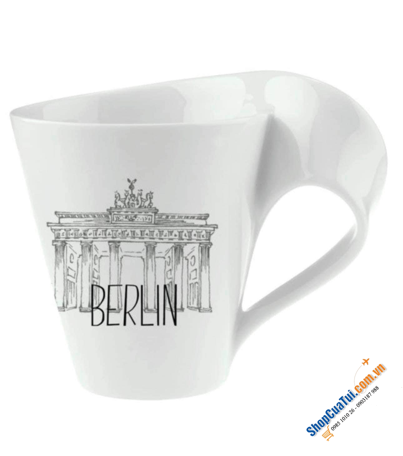 Cốc Villeroy Boch new wave modern city 300ml - Made in Germany