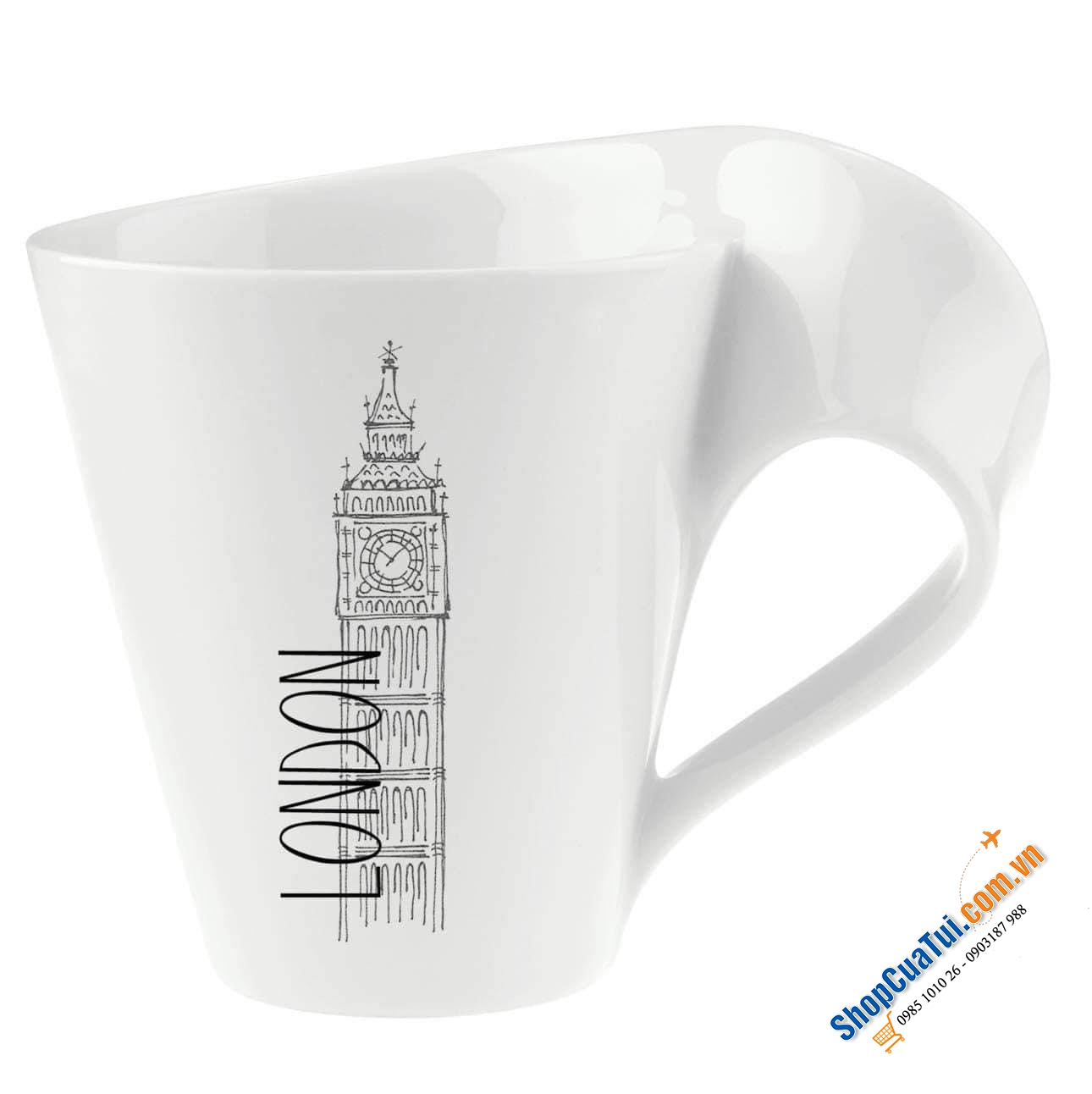 Cốc Villeroy Boch new wave modern city 300ml - Made in Germany