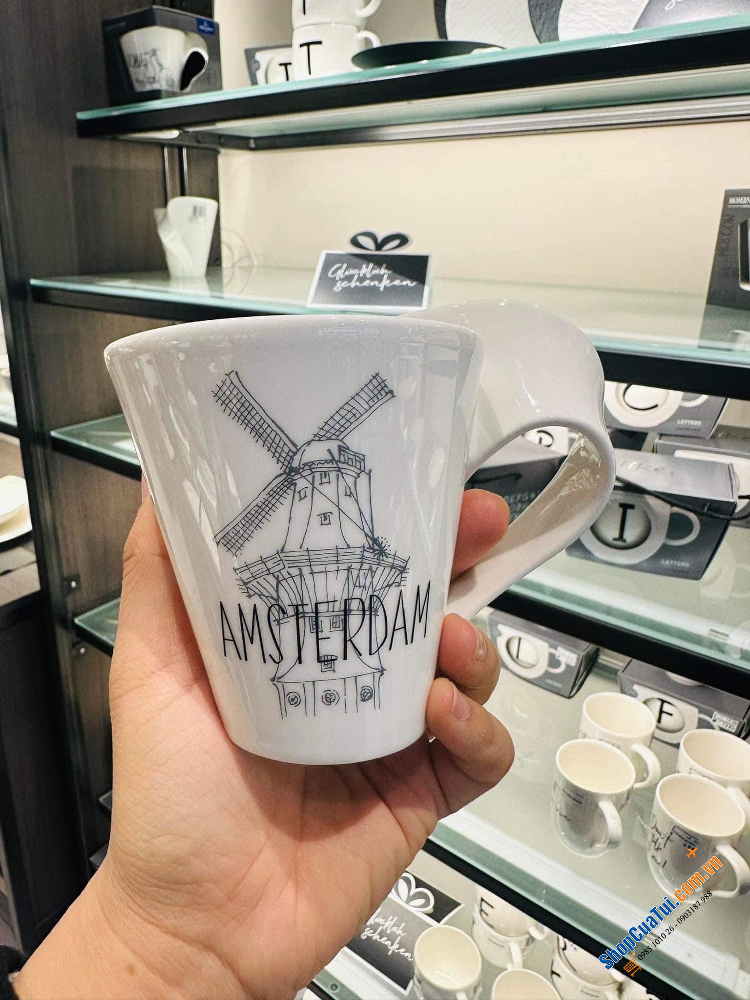 Cốc Villeroy Boch new wave modern city 300ml - Made in Germany