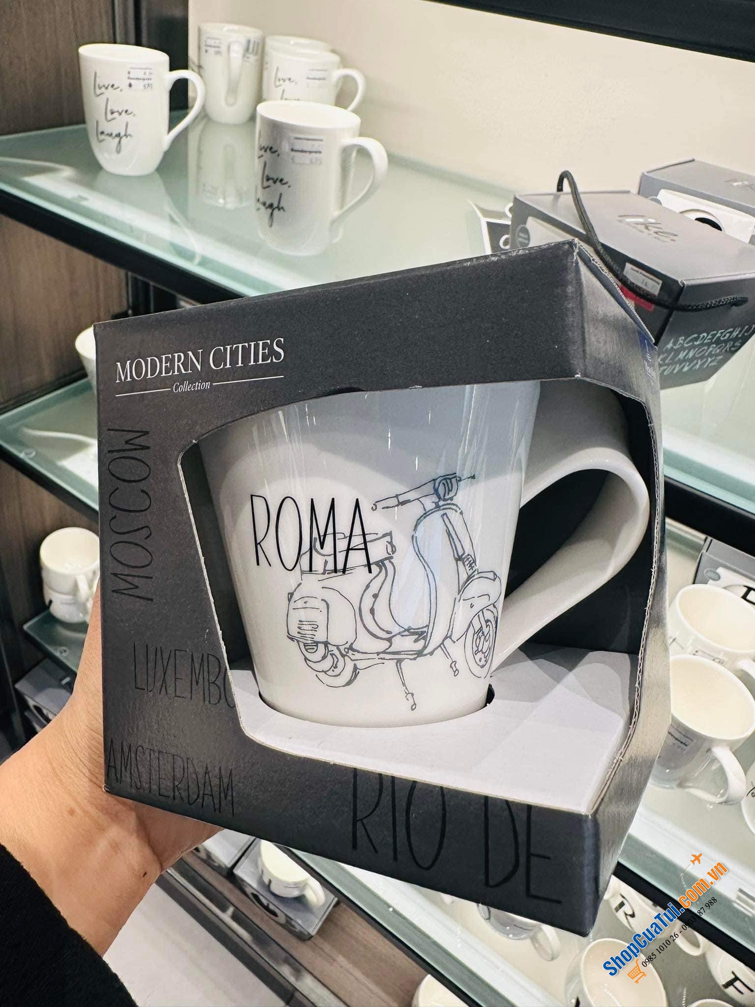 Cốc Villeroy Boch new wave modern city 300ml - Made in Germany