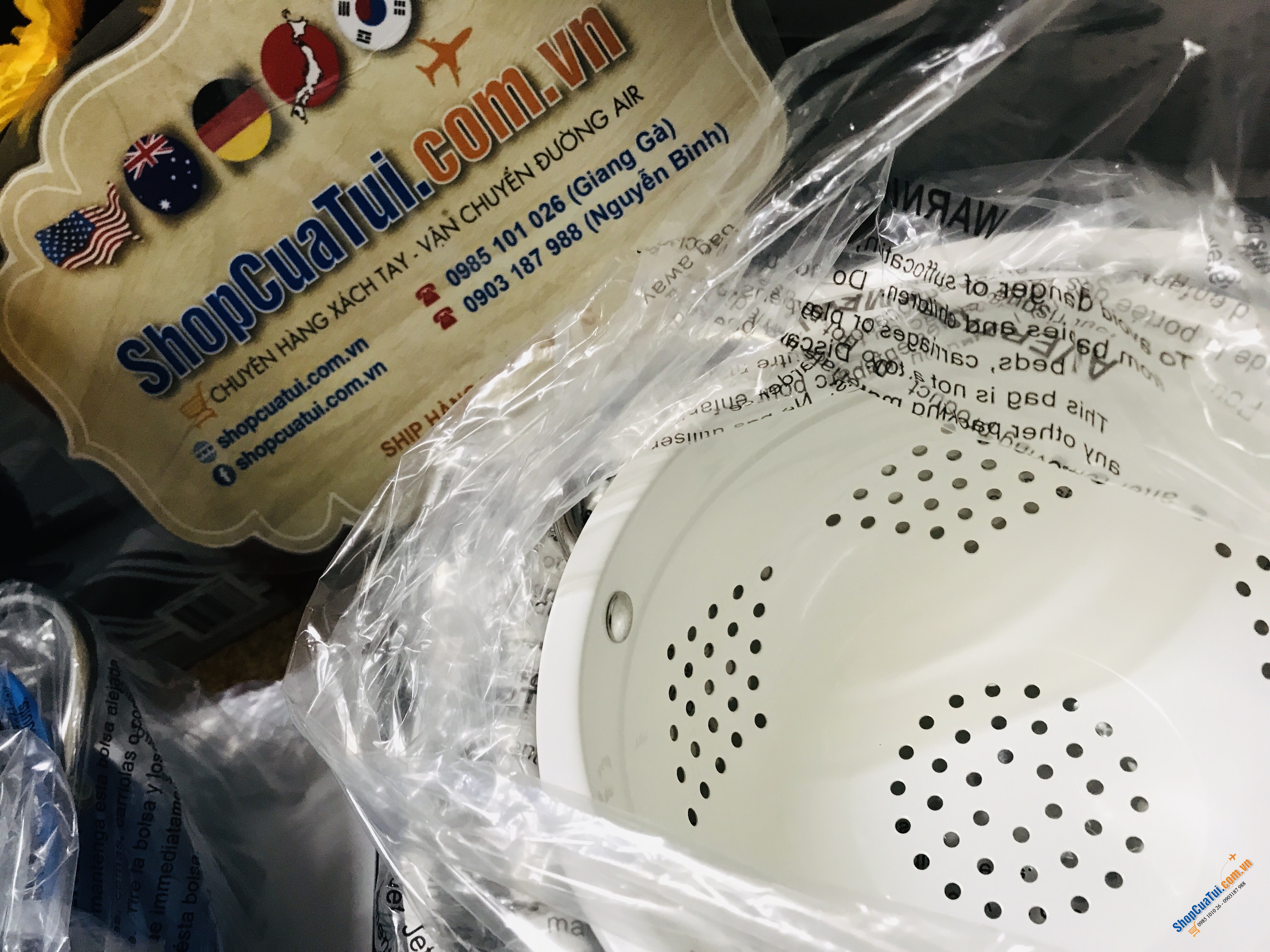 Set rổ 3 chiếc đẹp như thiên thần, có thể xếp chồng lên nhau, tiết kiệm không gian nhà bếp