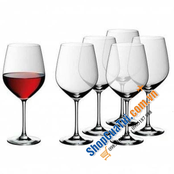 Bộ 6 Ly Vang Đỏ Wmf Easy Plus 700ml - điểm nhấn đầy cá tính và sang trọng trên mỗi bàn tiệc