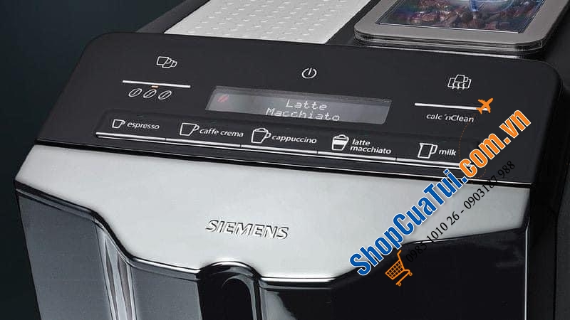 Máy Pha Cafe Tự Động Siemens TI35A509DE EQ.300 Black
