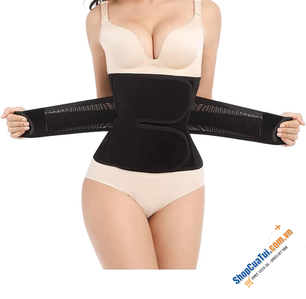 Đai bụng Corset định hình vòng eo thuận tiện mặc cả đi làm và đi chơi