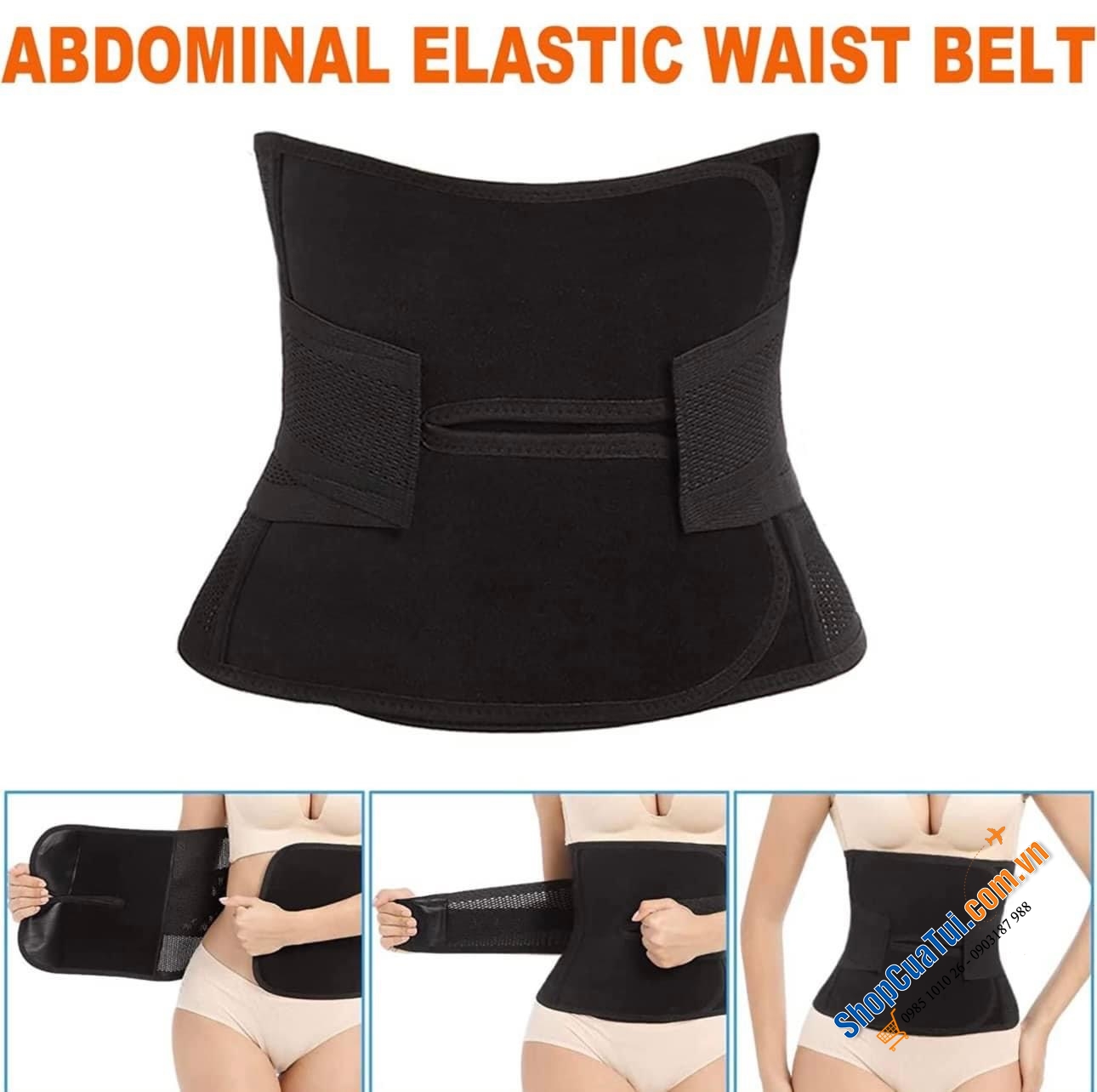 Đai bụng Corset định hình vòng eo thuận tiện mặc cả đi làm và đi chơi