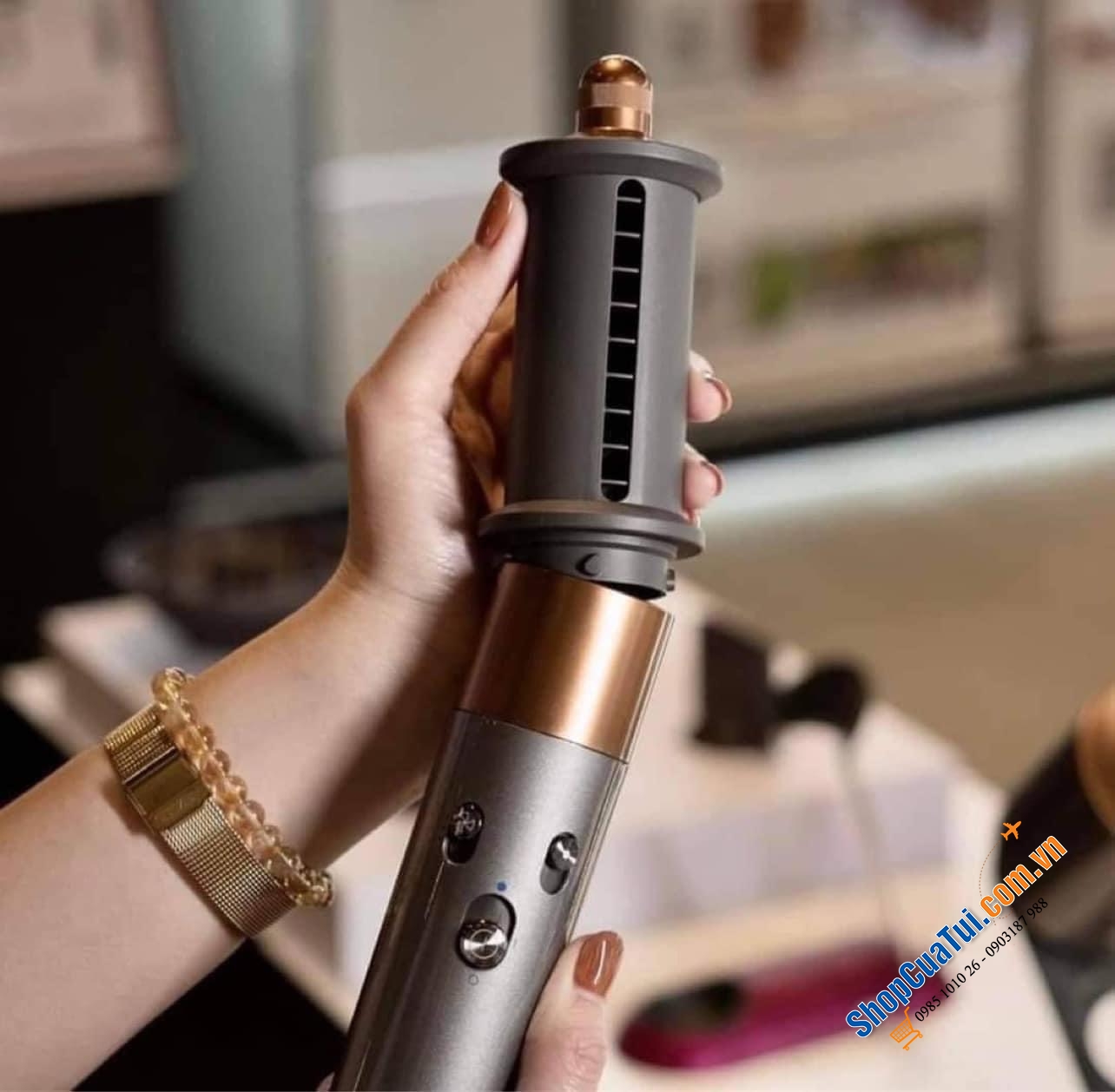 Máy sấy tóc tạo kiểu  Dyson Airwrap Complete Copper HS05 - Siêu phẩm của DYSON năm 2022