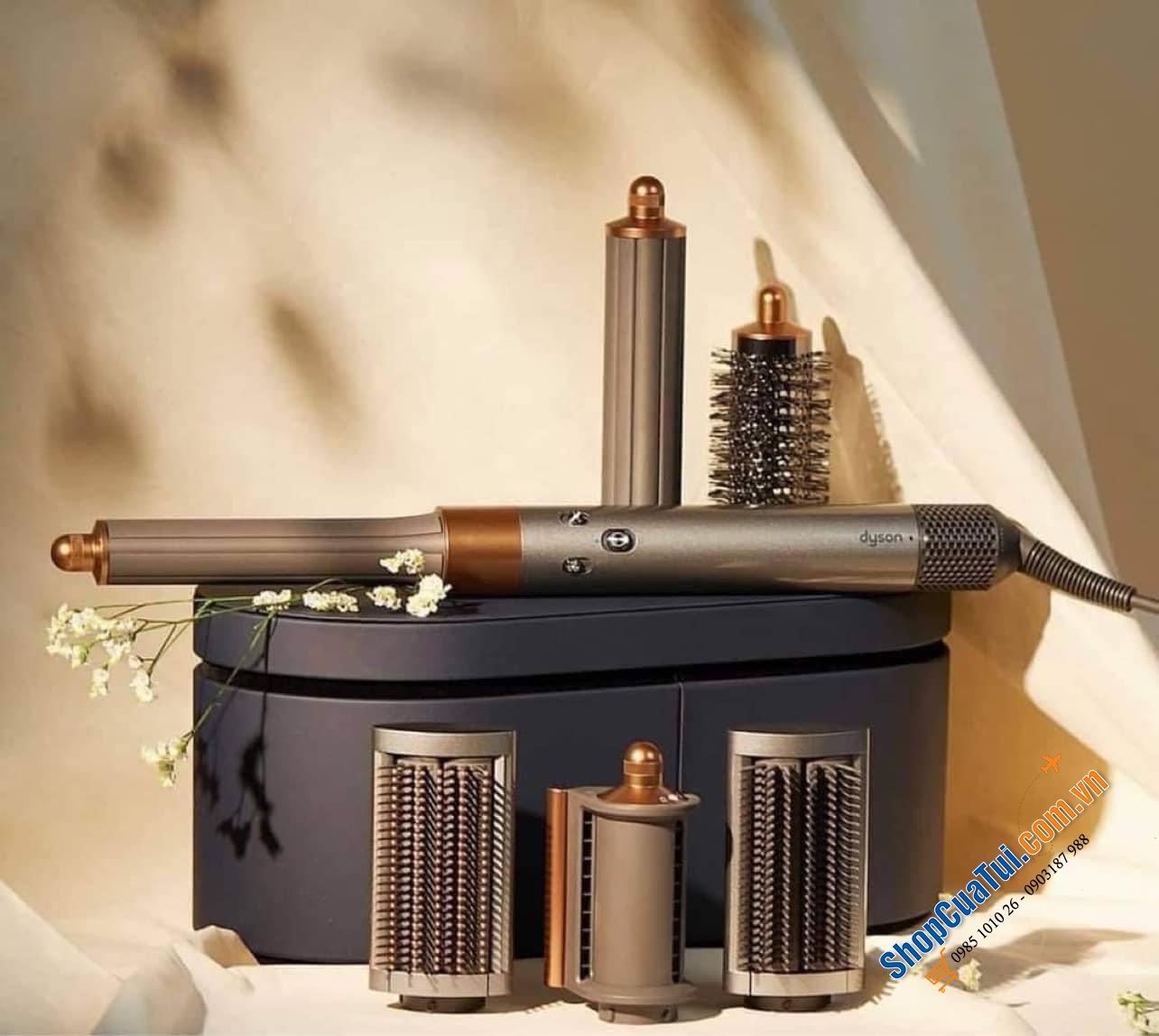 Máy sấy tóc tạo kiểu  Dyson Airwrap Complete Copper HS05 - Siêu phẩm của DYSON năm 2022