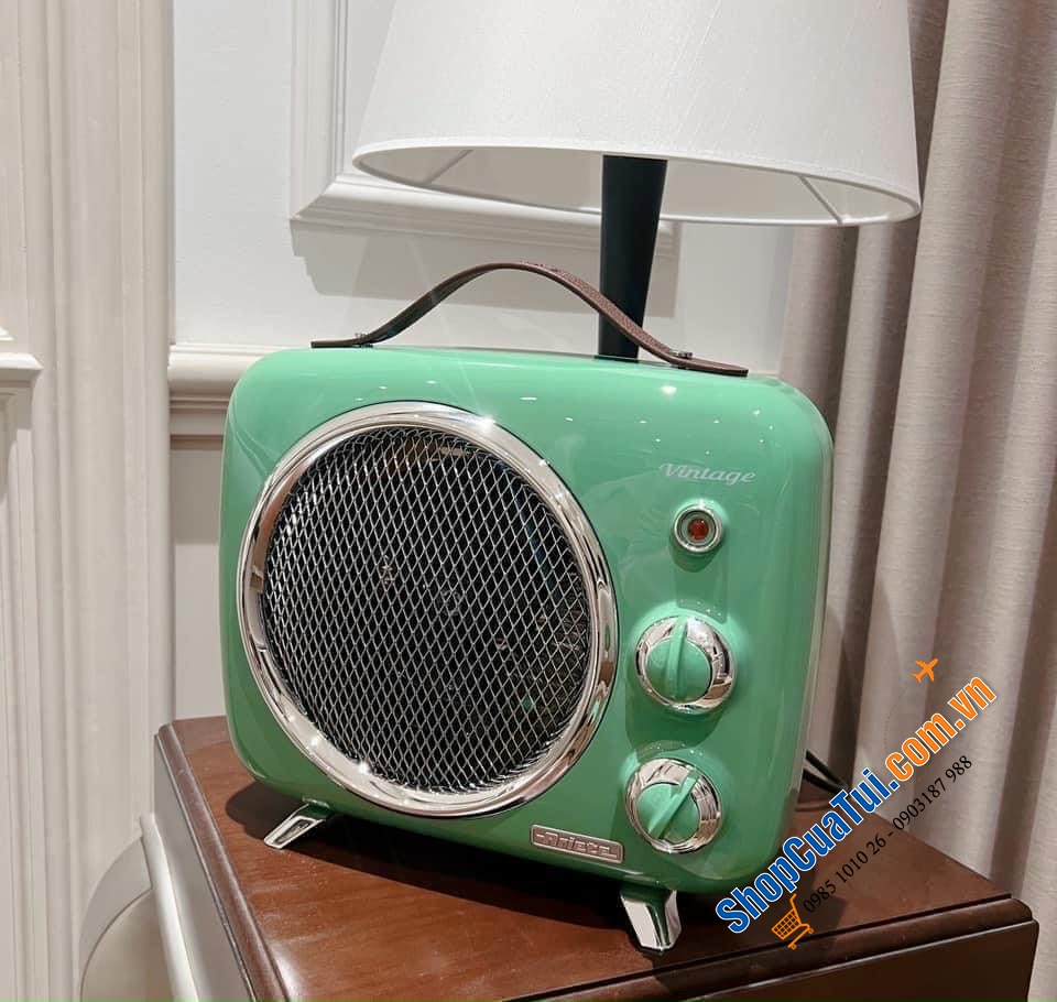 QUẠT SƯỞI ARIETE VINTAGE - Không chỉ là quạt sưởi mà còn là một tác phẩm nghệ thuật