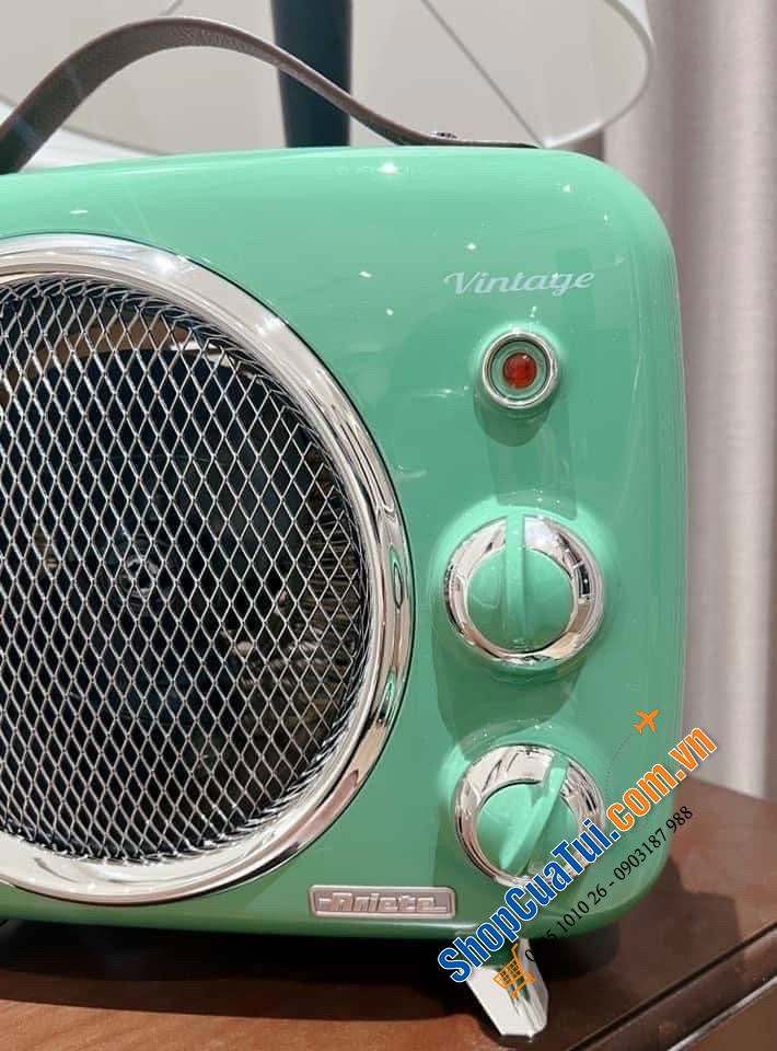 QUẠT SƯỞI ARIETE VINTAGE - Không chỉ là quạt sưởi mà còn là một tác phẩm nghệ thuật