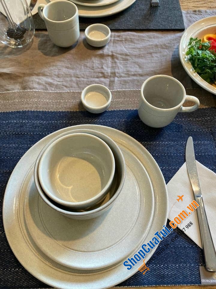 SÉT BÁT, ĐĨA, CỐC, BÁT ĐỰNG ĐỒ CHẤM STAUB TÔNG MỘC - Bát đĩa Staub - Made in Portugal