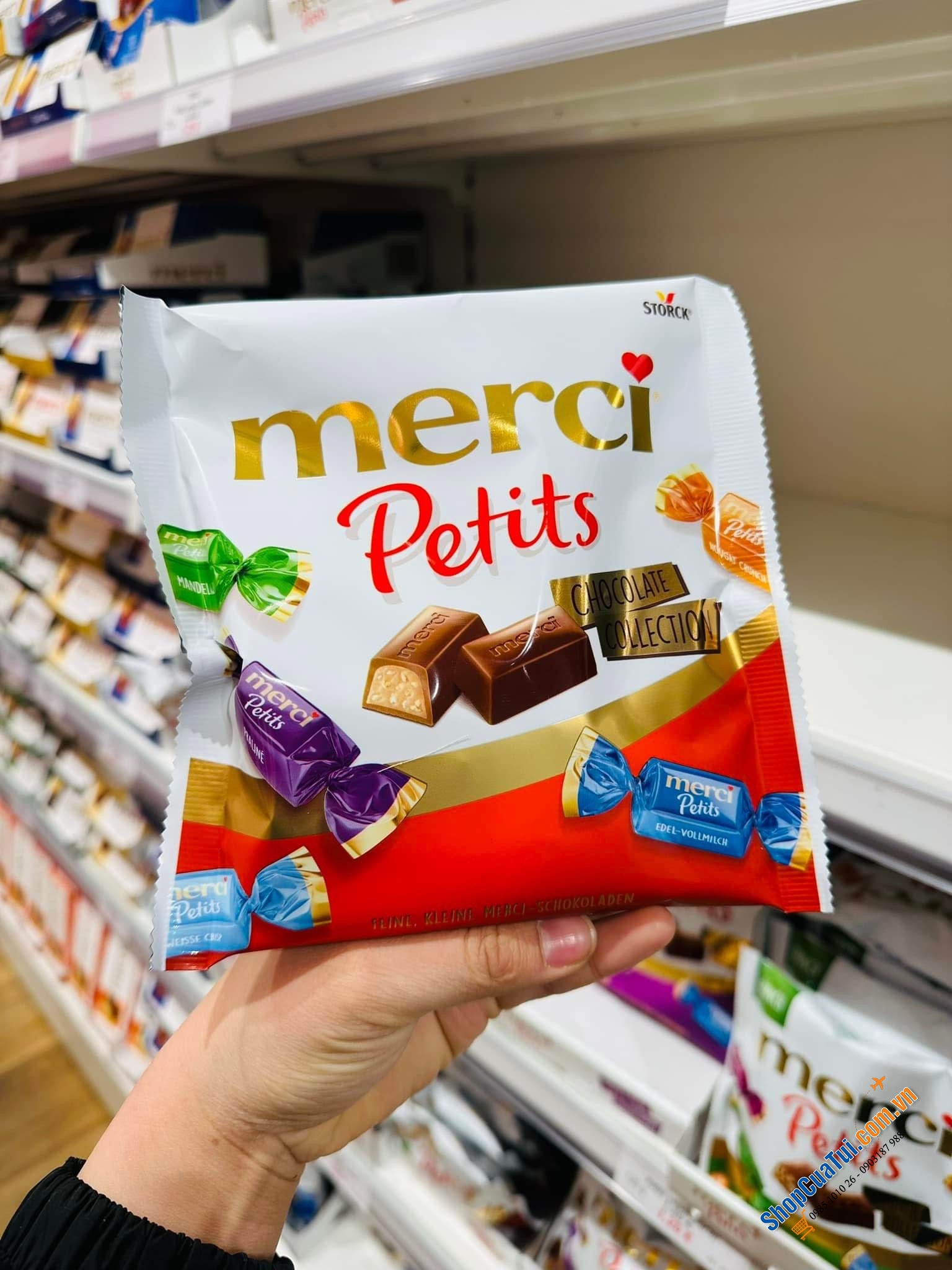 Kẹo Merci Petis gói 125 g