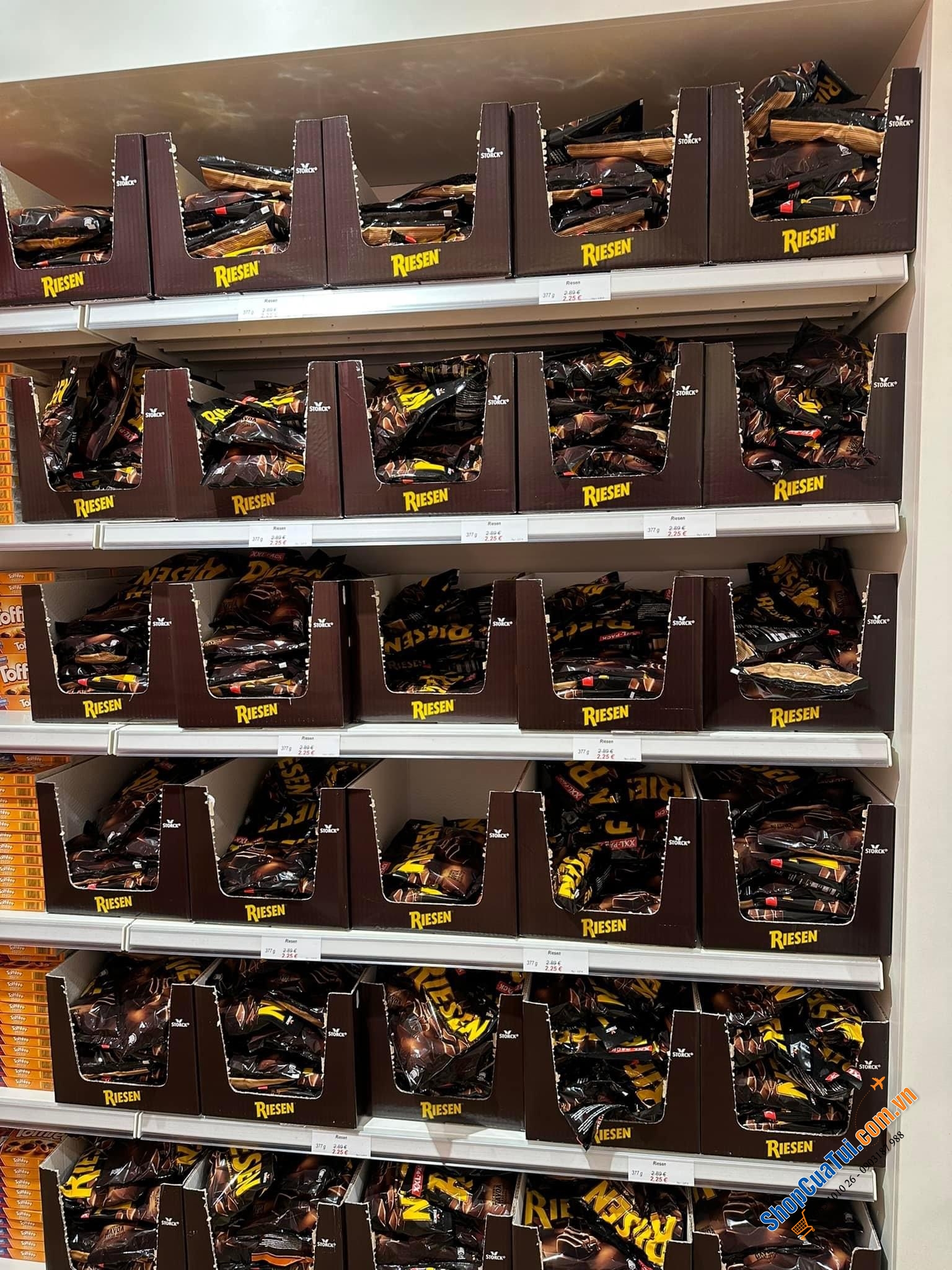 KẸO SOCOLA RIESEN - Kẹo sô cô la Riesen túi 900g