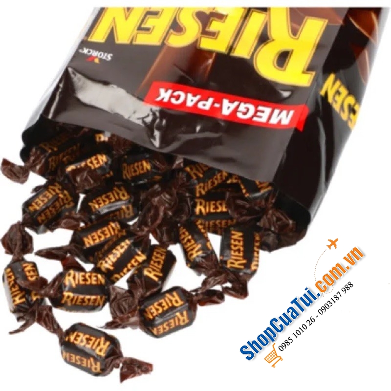 KẸO SOCOLA RIESEN - Kẹo sô cô la Riesen túi 900g