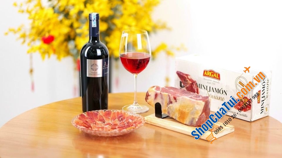 Đùi lợn - Đùi heo muối Argal Mini Jamon Serrano 1kg