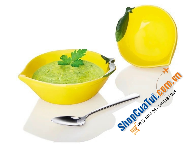 SET 3 BÁT HÌNH QUẢ CHANH ERNESTO® bằng sứ