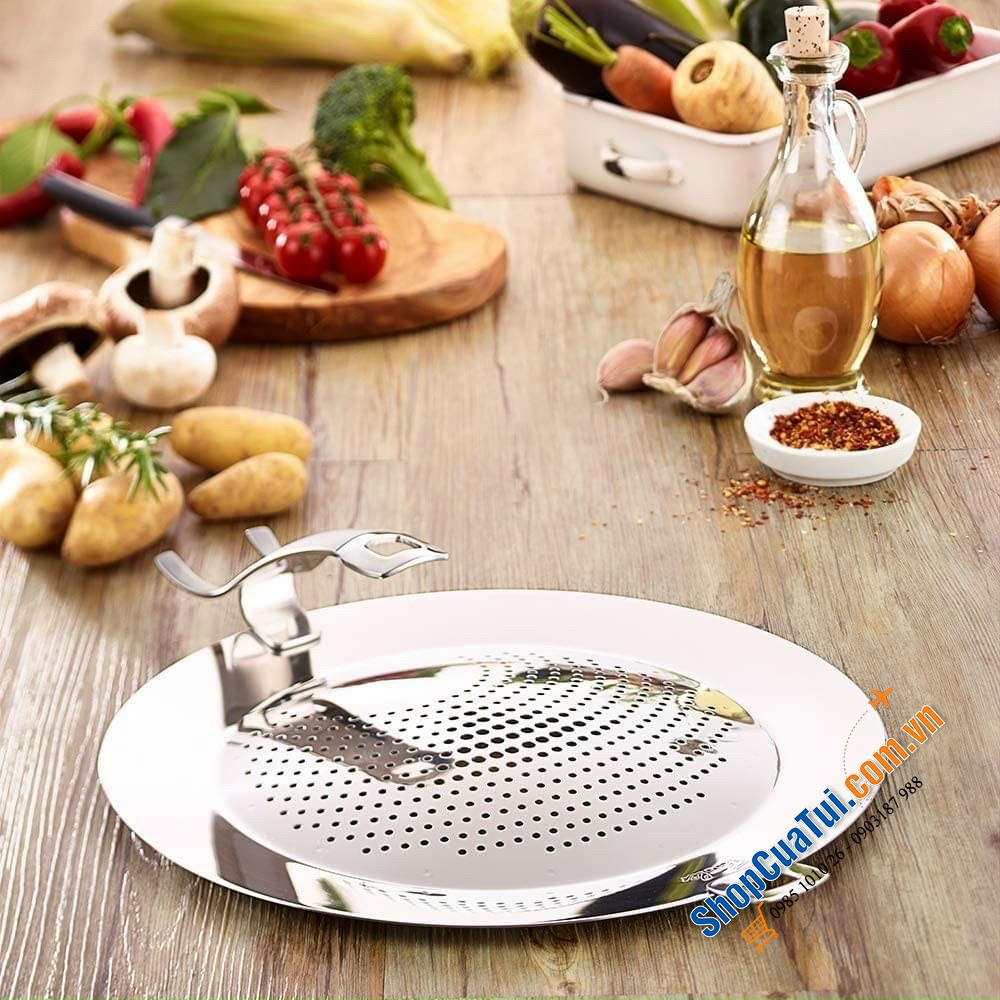 VUNG CHẮN DẦU FISSLER cho chảo từ 24-28cm