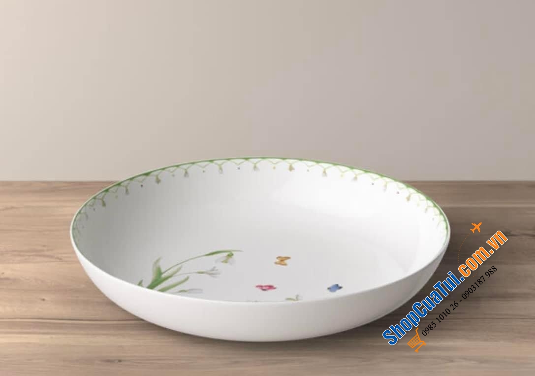 ĐĨA TO ĐỰNG SALAT - HOA QUẢ VILLEROY BOCH SPRING COLOUR.