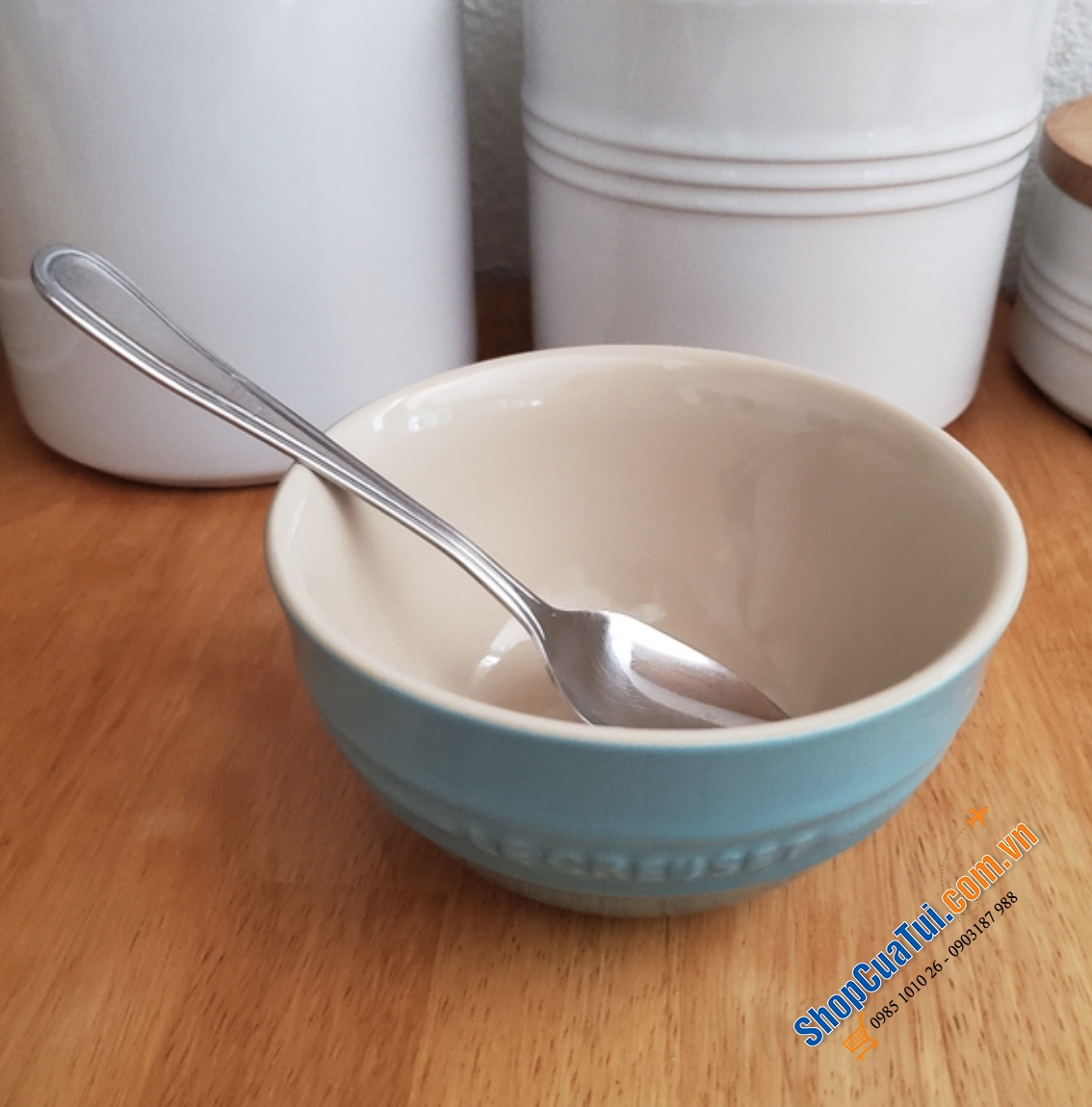 BỘ BÁT ĂN CƠM SỨ LE CREUSET RAINBOW RICE BOWL 10cm, sét 5 CHIẾC Cầu vồng