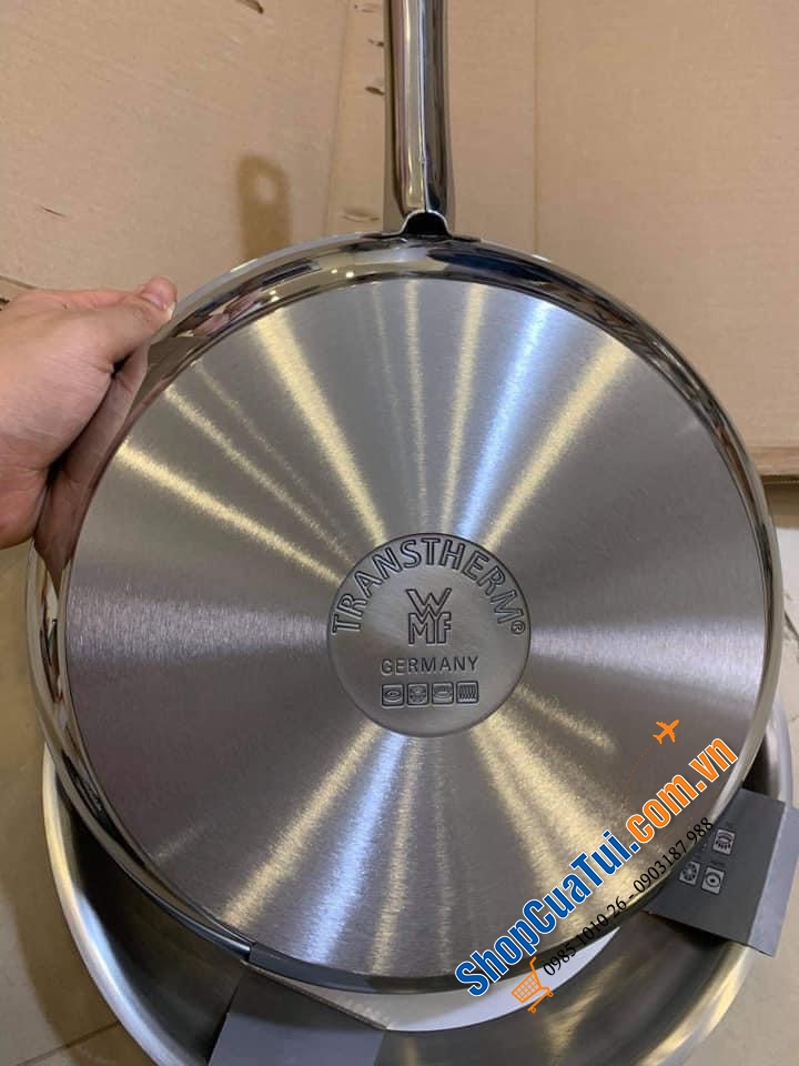 CHẢO WMF CROMARGAN PROFI 28cm - RÁN KHÔNG DÍNH - chảo inox 28 cm