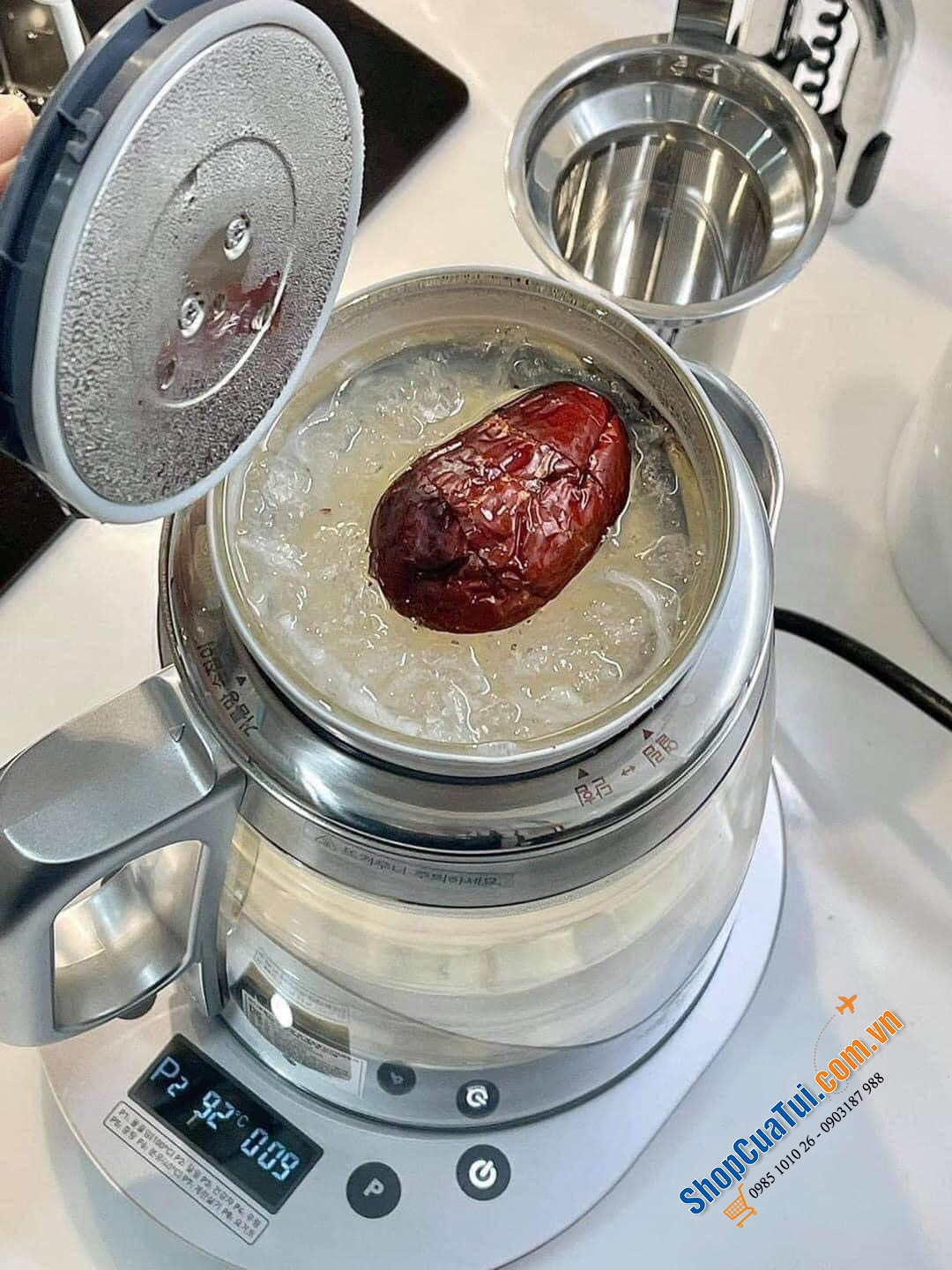 Ấm pha trà chưng yến đa năng Tefal Master Tea - Cả thế giới thu bé lai chỉ trong 1 ấm trà - MÁY PHA TRÀ - CHƯNG YẾN TEFAL