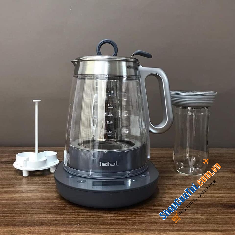 Ấm pha trà chưng yến đa năng Tefal Master Tea - Cả thế giới thu bé lai chỉ trong 1 ấm trà - MÁY PHA TRÀ - CHƯNG YẾN TEFAL