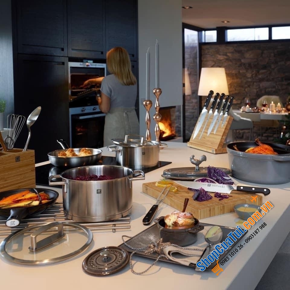 BỘ NỒI ZWILLING VITALITY 8 MÓN - Đỉnh cao của Zwilling và cũng đắt đỏ nhất của Zwilling