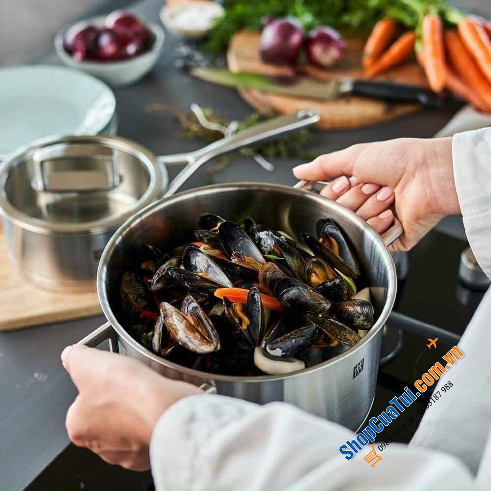 BỘ NỒI ZWILLING VITALITY 8 MÓN - Đỉnh cao của Zwilling và cũng đắt đỏ nhất của Zwilling