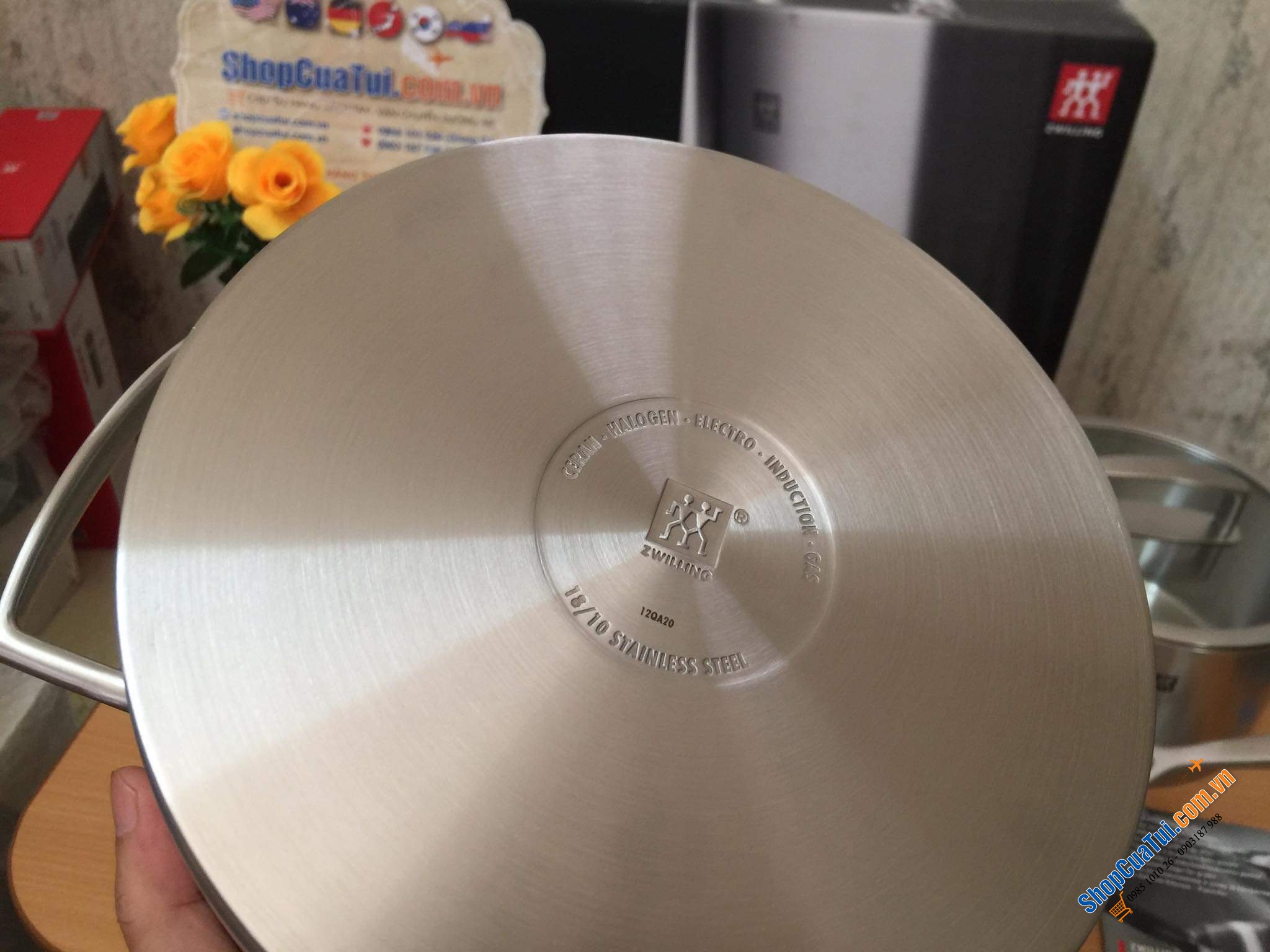 BỘ NỒI ZWLLING VITANITY 4 MÓN phù hợp với mọi loại bếp, kèn chảo tiện dụng