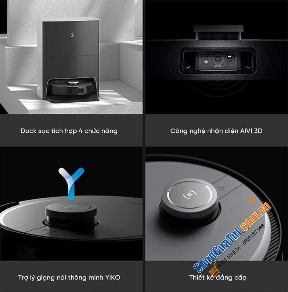 ROBOT HÚT BỤI, LAU NHÀ ECOVACS DEEBOT X1 OMNI - Được vinh danh Giải thưởng Sáng tạo tại CES 2022