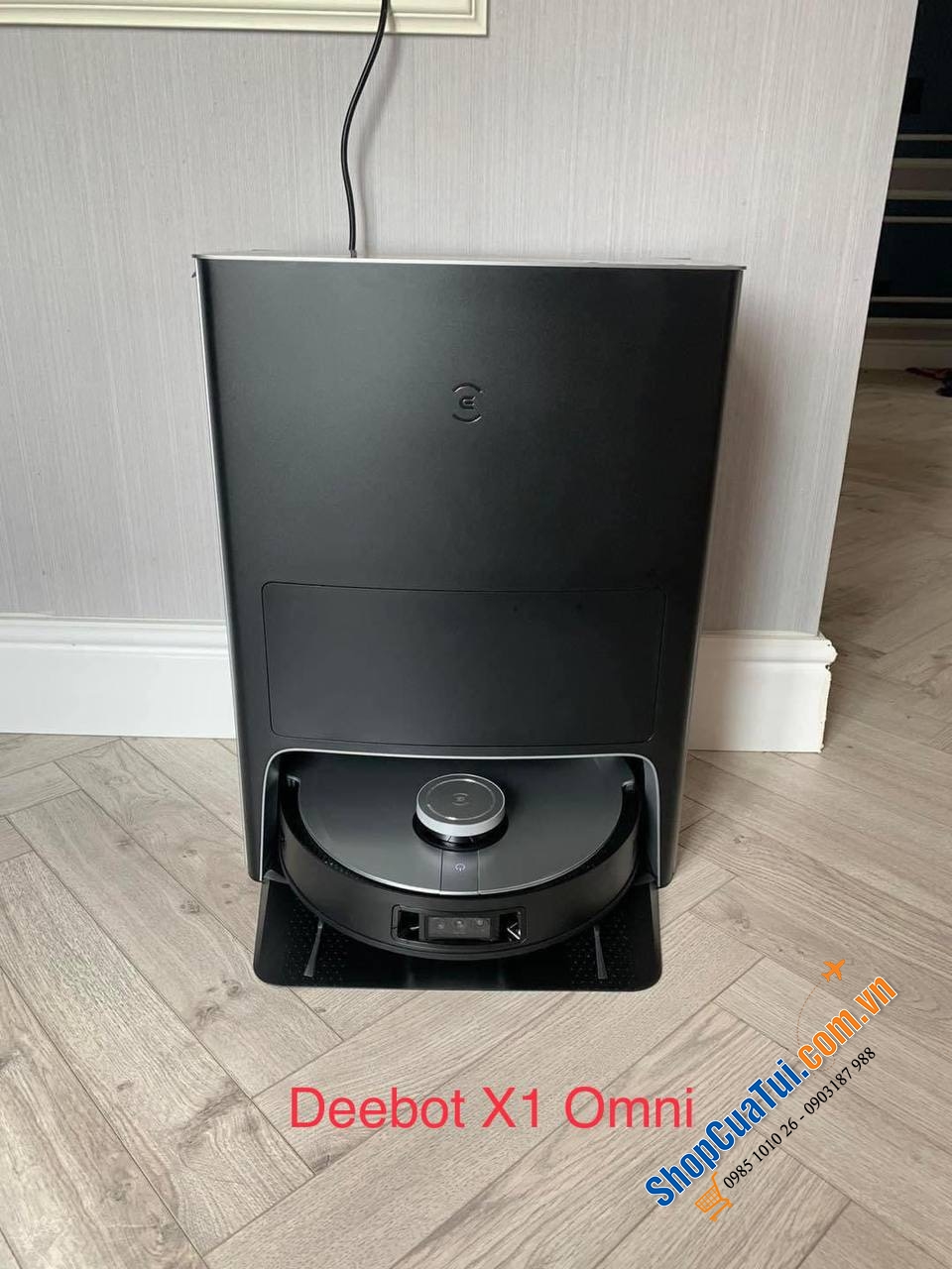 ROBOT HÚT BỤI, LAU NHÀ ECOVACS DEEBOT X1 OMNI - Được vinh danh Giải thưởng Sáng tạo tại CES 2022