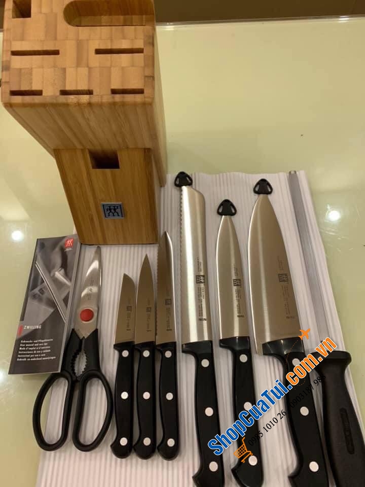 BỘ DAO ZWILLING TWIN CHEF 2 GỒM 9 MÓN