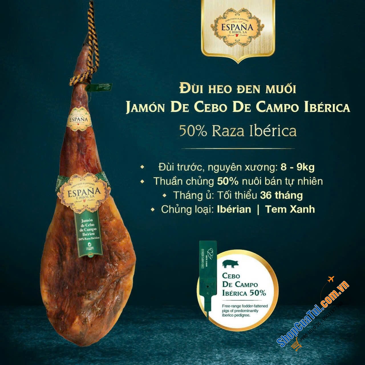 CÁCH PHÂN BIỆT JAMON VÀ CÁCH CHỌN ĐÙI HEO MUỐI IBERICO ĐÚNG CHUẨN ĐẠO LUẬT HOÀNG GIA TÂY BAN NHA