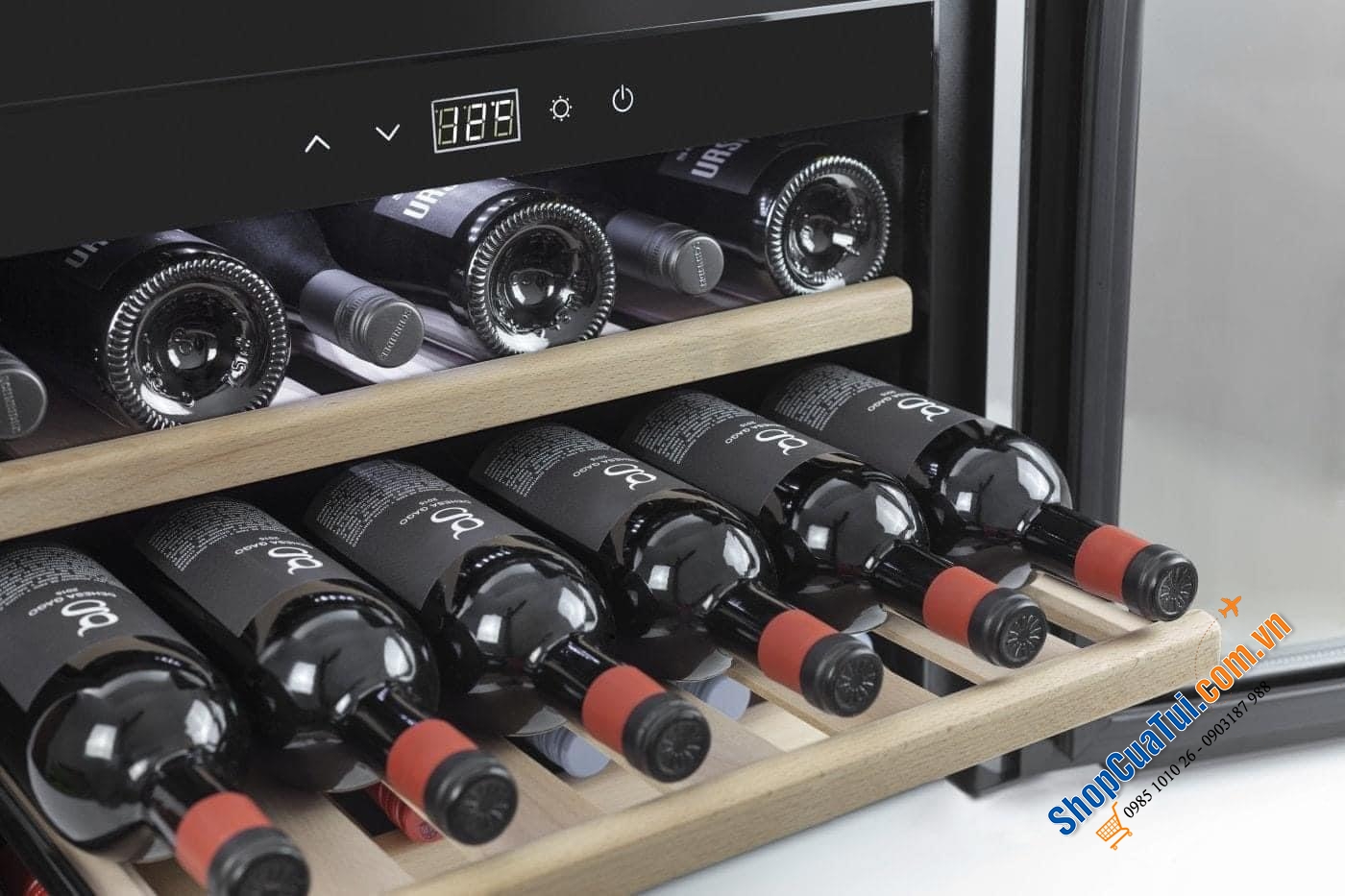 Tủ Bảo Quản Rượu Vang Âm Tủ CASO WineSafe 18 EB - 628 - Tủ rượu Caso 18 chai lắp âm - TRỮ RƯỢU CỰC SANG