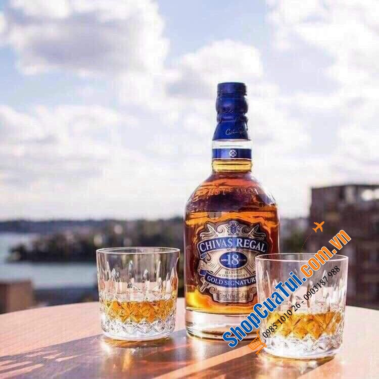 Rượu CHIVAS REGAL 18 - Xách tay Đức - Chivas 18 không chỉ là giá trị, mà còn là đẳng cấp và siêu chất lượng