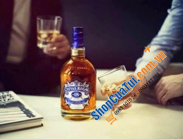 Rượu CHIVAS REGAL 18 - Xách tay Đức - Chivas 18 không chỉ là giá trị, mà còn là đẳng cấp và siêu chất lượng