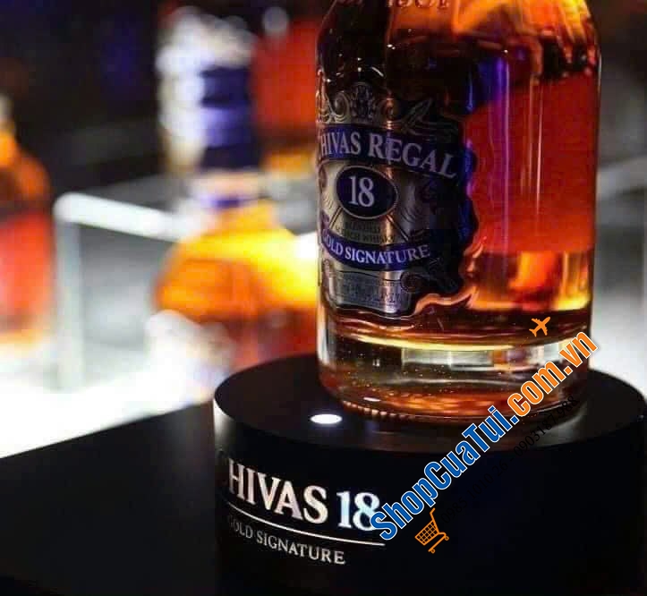 Rượu CHIVAS REGAL 18 - Xách tay Đức - Chivas 18 không chỉ là giá trị, mà còn là đẳng cấp và siêu chất lượng