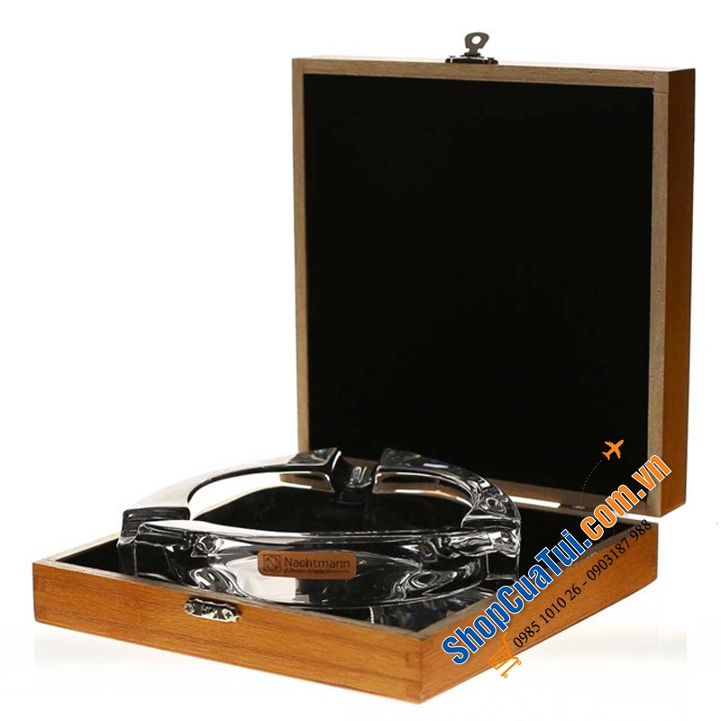 Gạt Tàn Nachtmann Cigar 52815 Zigarrenascher Dreieckig gần giống hình tam giác, phù hợp xì gà, thuốc lá,...