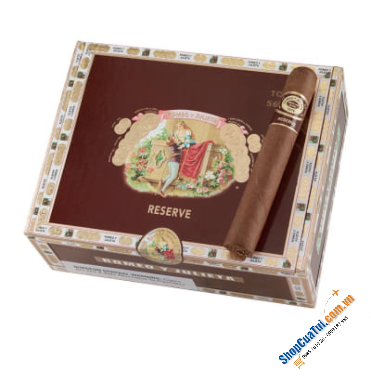 Cigar Romeo Y Julieta Reserva Toro  - Hộp 27 điếu xì gà