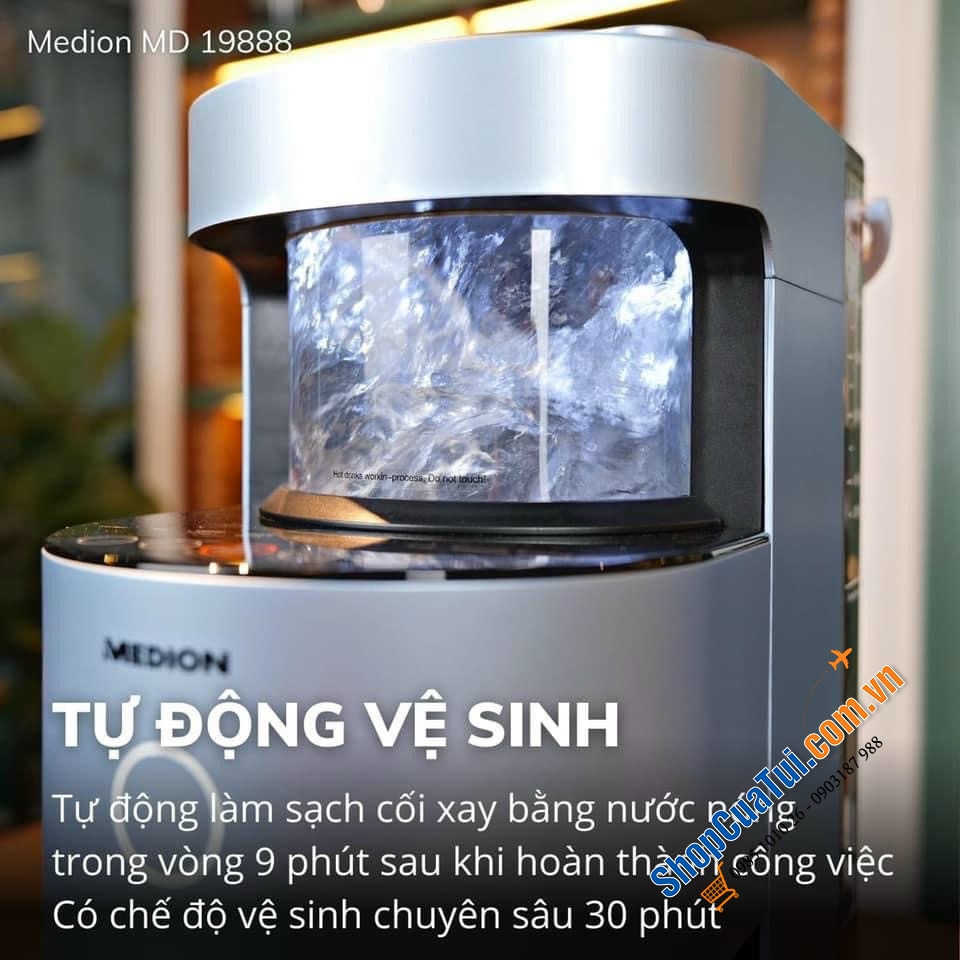 MÁY XAY SỮA HẠT MEDION MD19888 - SIÊU PHẨM CAO CẤP DÀNH CHO TÍN ĐỒ CỦA SỮA HẠT